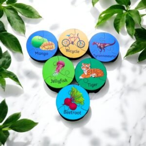 3 Pieces Circular Puzzle