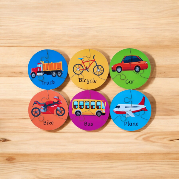 3 Pieces Circular Puzzle - Image 9
