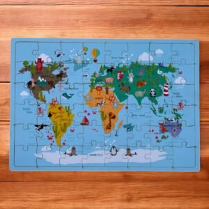 World Map Jigsaw Puzzle