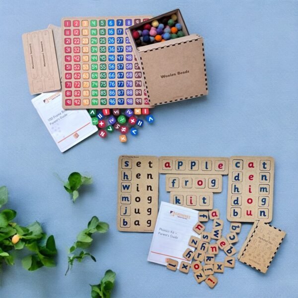 100 Frame & Phonics Kit