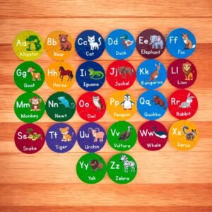 3 piece Animal Alphabet Puzzle