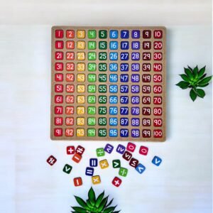 100 Frame With Number Tiles