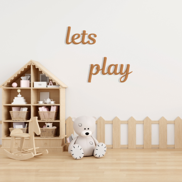 Wall decor  (let's play)