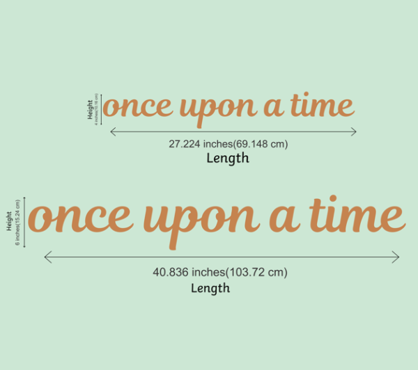 Wall decor (once upon a time) - Image 2