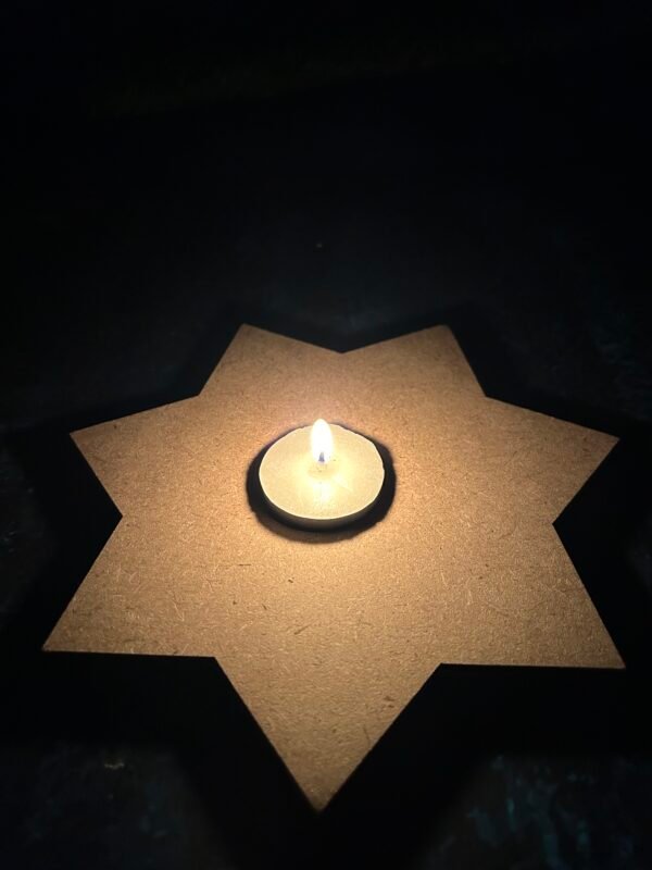 Star Shape Candle Holder - Image 3