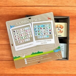 Animals And Their Homes And Babies Combo kit