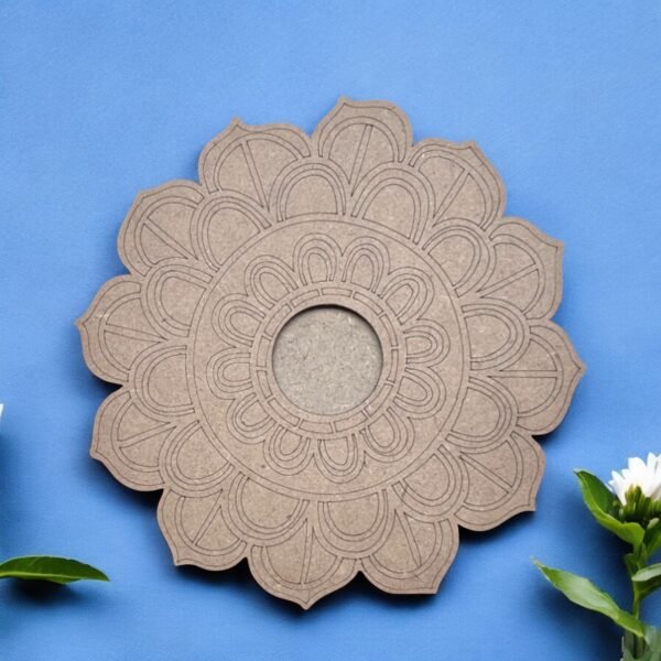 Candle Holder Pre-marked Mandala Style 2