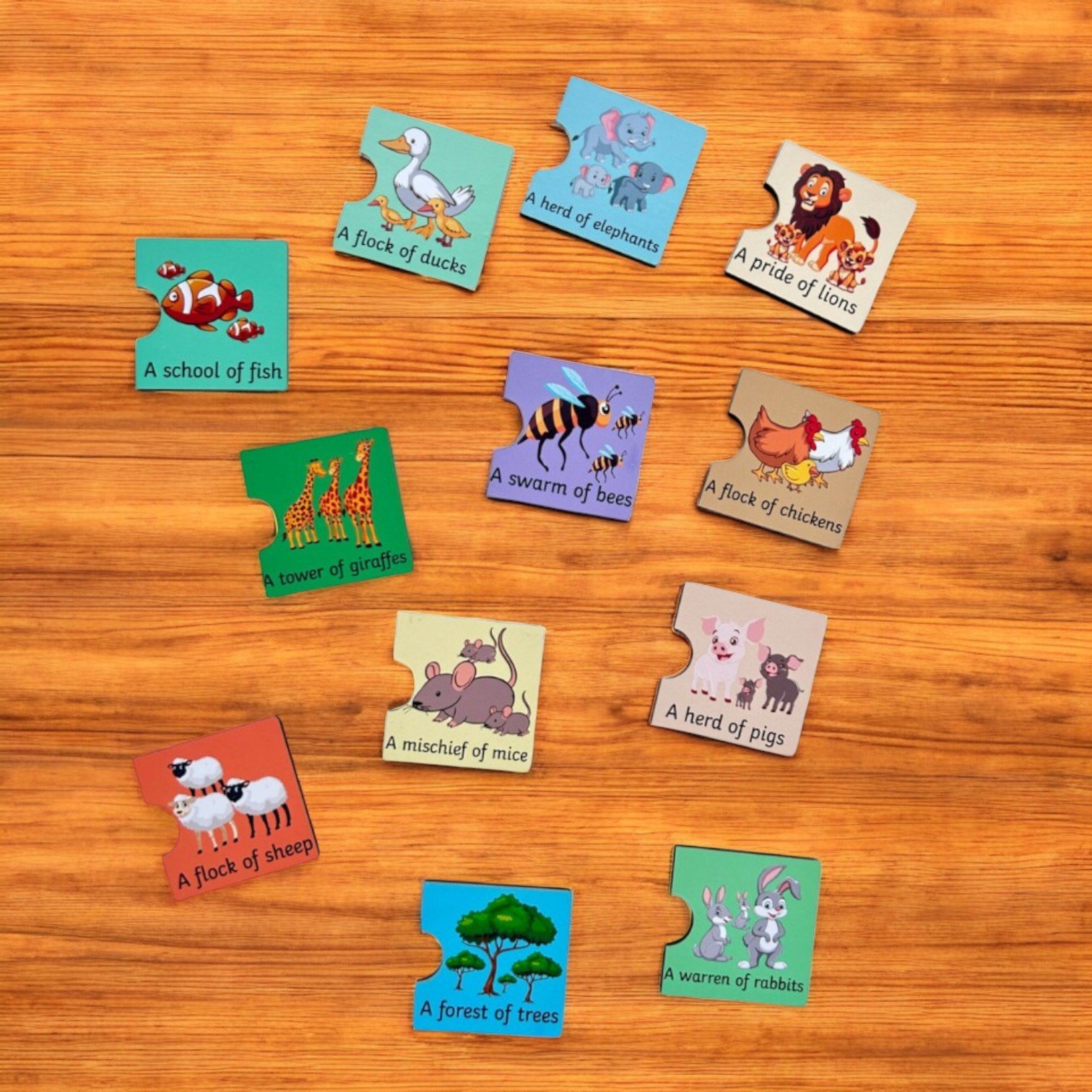 Raw To Ready And Singular Plural Collective Noun Puzzle Combo - Image 8