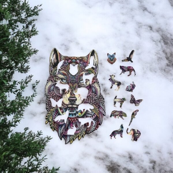 Family Jigsaw Puzzles – Wolf - Image 2
