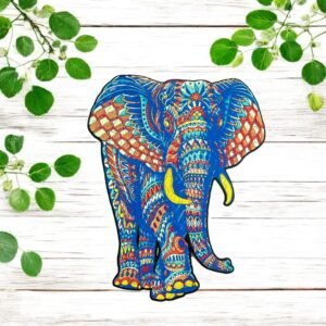 Family Jigsaw Puzzle- Elephant Design 2