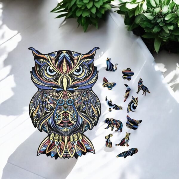 Family Jigsaw Puzzles – Owl - Image 3