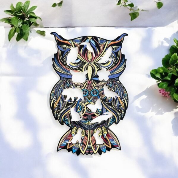 Family Jigsaw Puzzles – Owl - Image 2