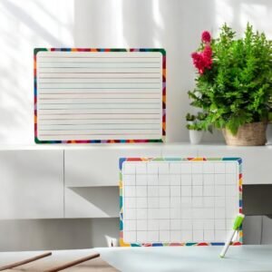 4 Line and Number Writing Board-Wipe and Clean