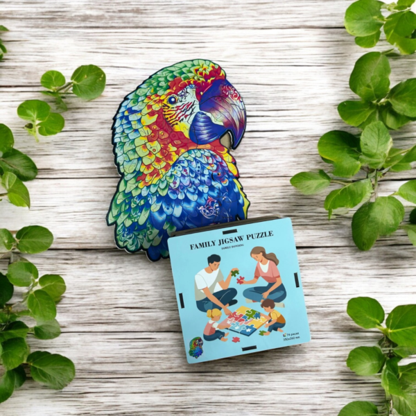 Family Jigsaw Puzzles – Parrot - Image 3