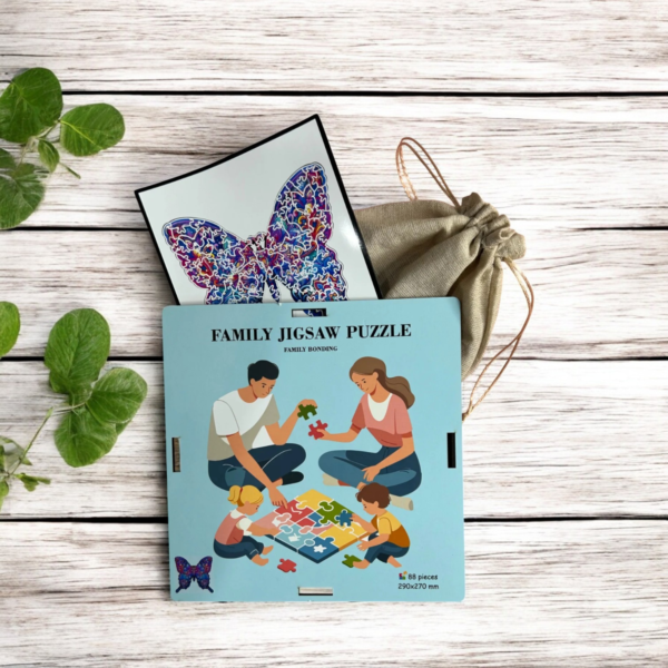 Family Jigsaw Puzzle- Butterfly - Image 5