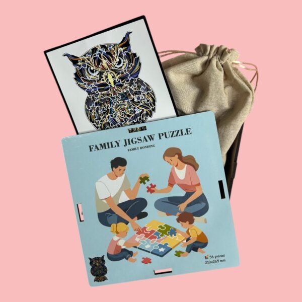 Family Jigsaw Puzzles – Owl - Image 5