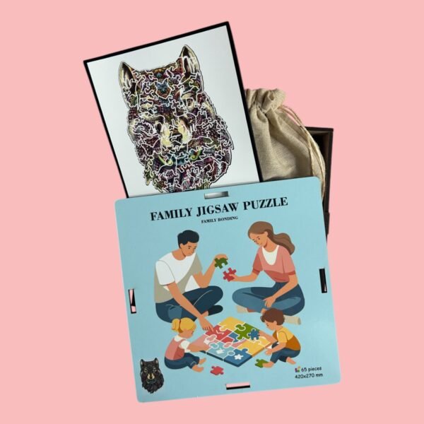 Family Jigsaw Puzzles – Wolf - Image 5