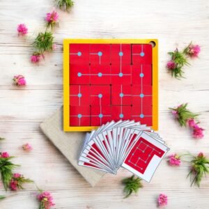 Dot Pattern Challenge Game-Brain Booster Activity