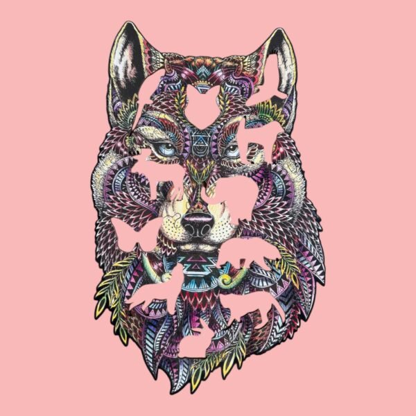Family Jigsaw Puzzles – Wolf - Image 3