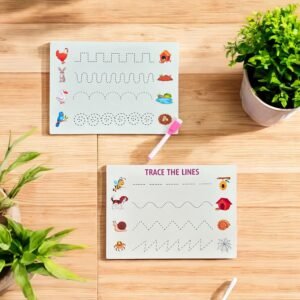 Pre-Writing Pattern Wipe And Clean Tracing Board