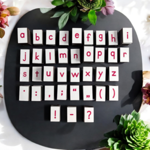 Montessori Alphabet Tiles