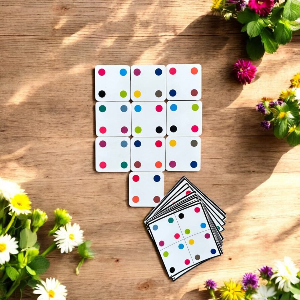 Color Dot Pattern Puzzle – Visual Discrimination - winkslab