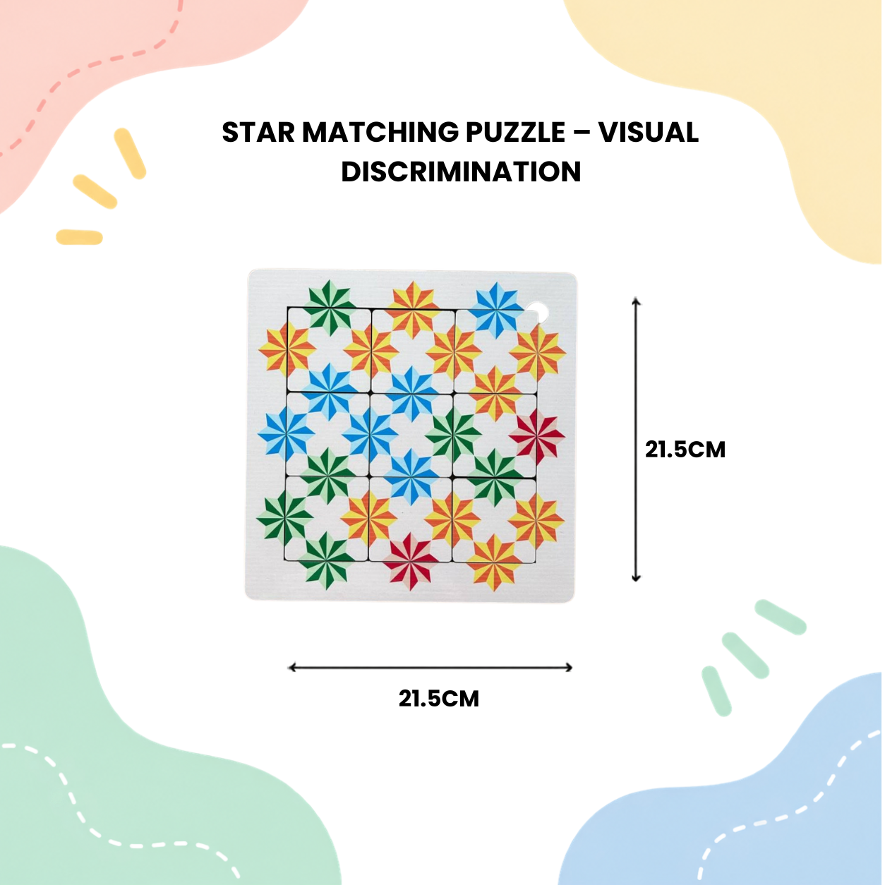 Star Matching Puzzle - Visual Discrimination - Image 8