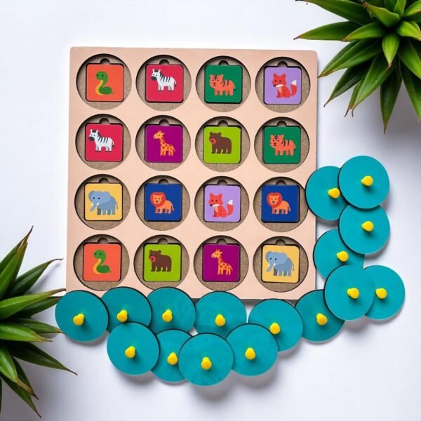 Smart Memory Game Mix & Match Brain Builder for Kids - Image 3