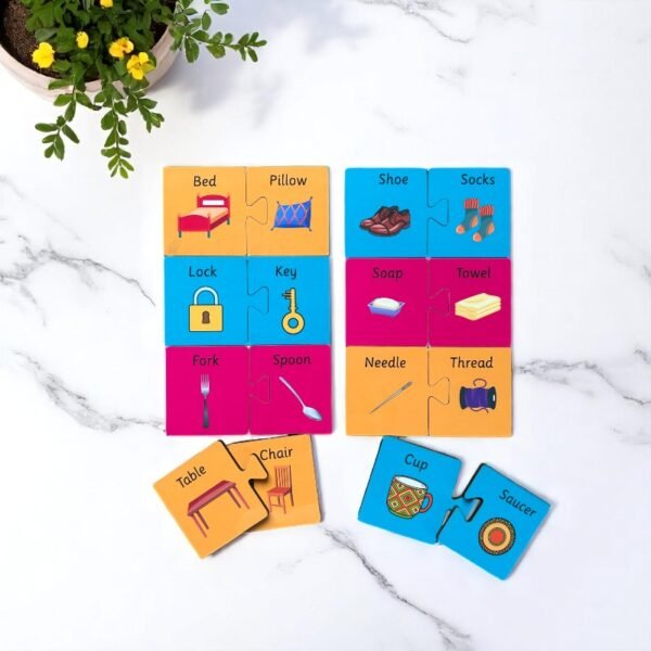 Things That Go Together - 2 Piece puzzle - Image 3