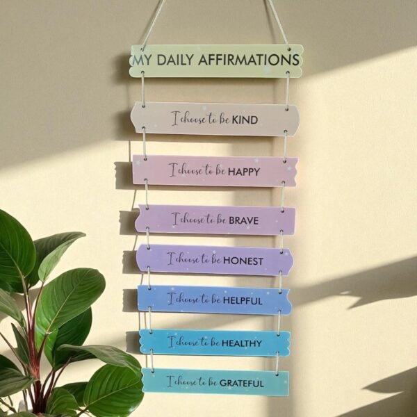 My Daily Affirmation - Pastel Color