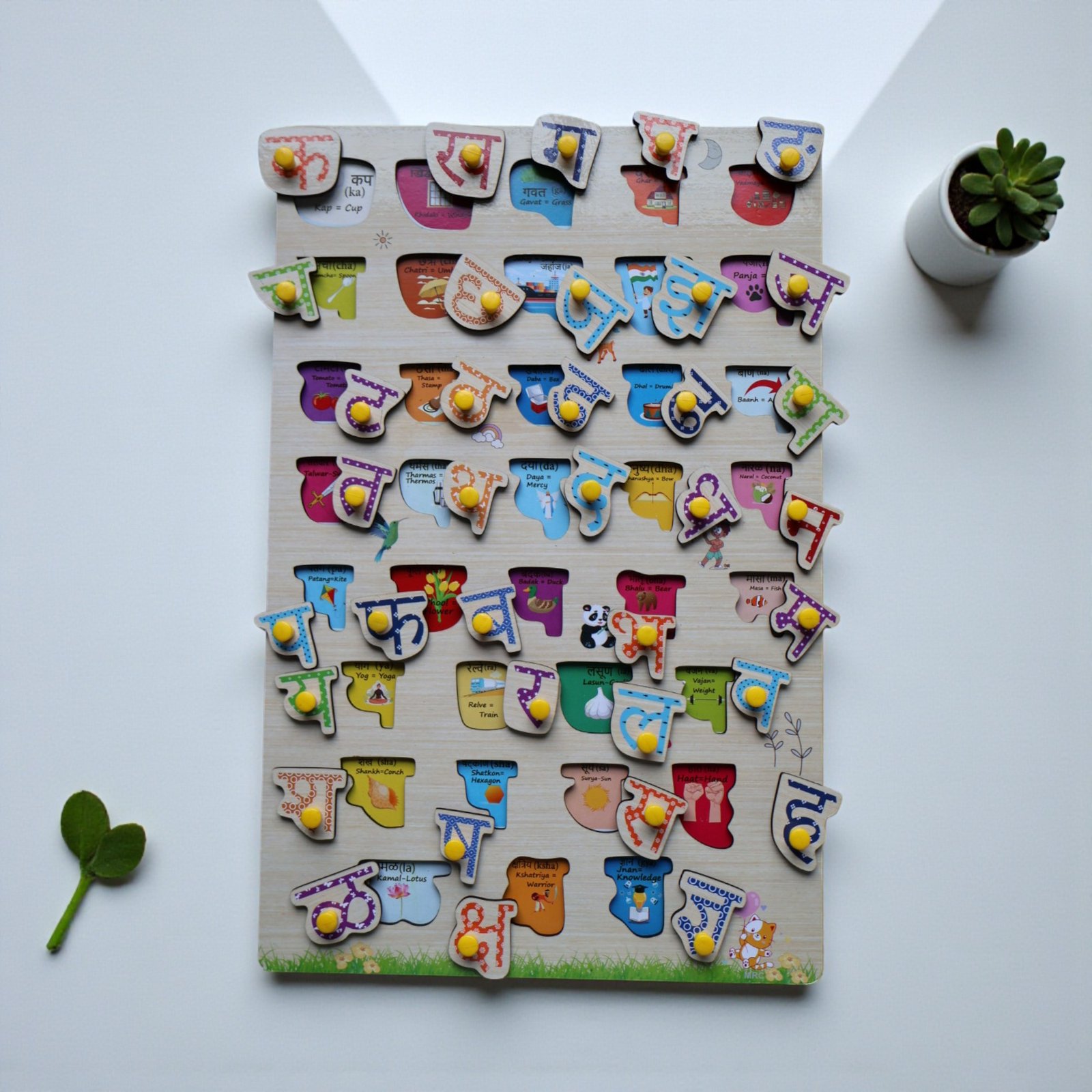 Marathi Consonants - Wipe And Clean Board - Image 2