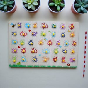 Telugu Consonants - Wipe And Clean Board