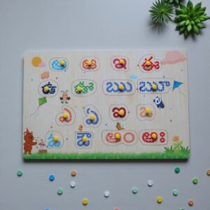 Telugu Vowels - Wipe And Clean Board