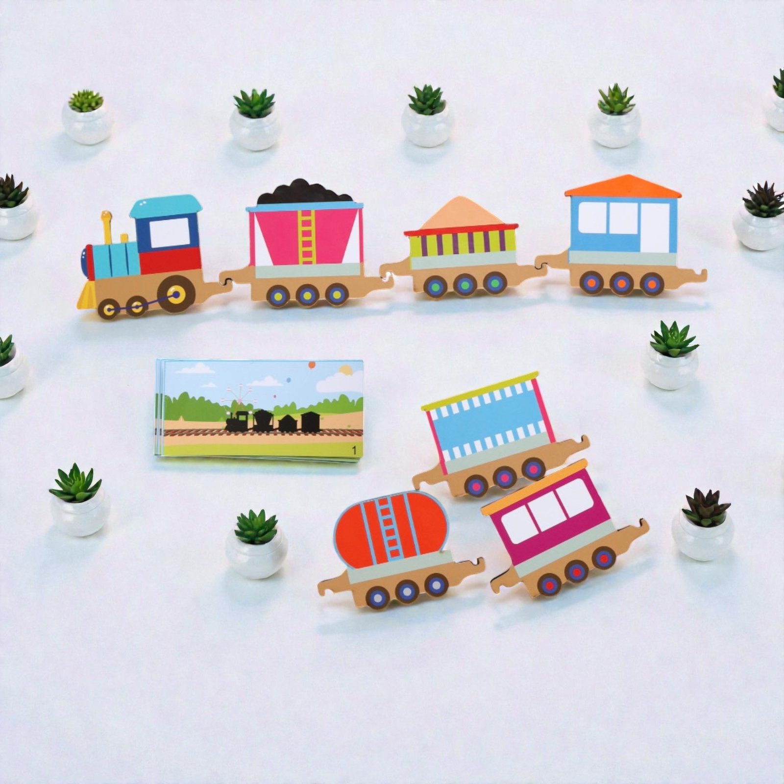 Train Shadow Matching Puzzle