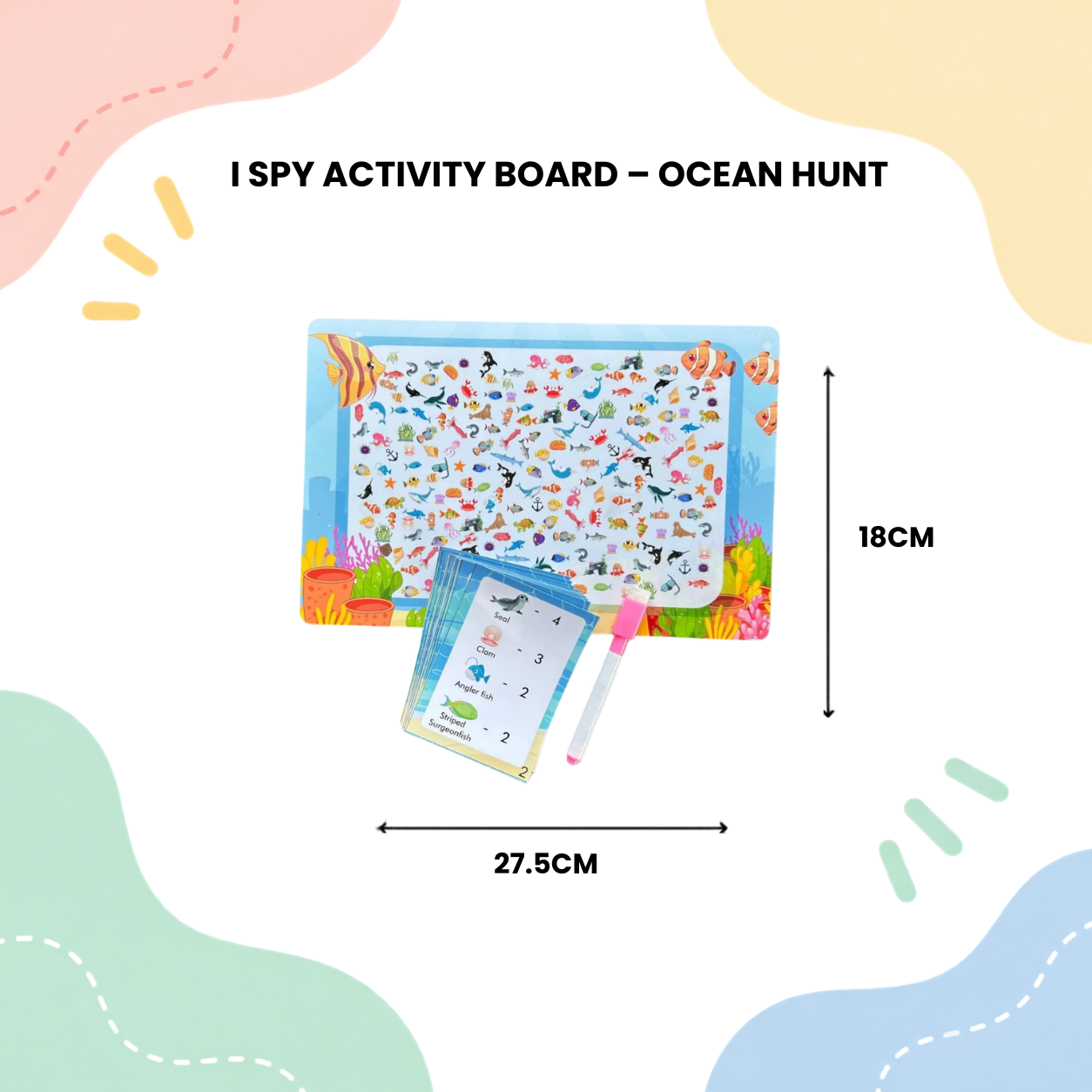 I Spy Activity Board – Ocean Hunt - Image 3