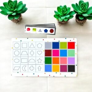 Shape & Color Touch Challenge Brain Booster