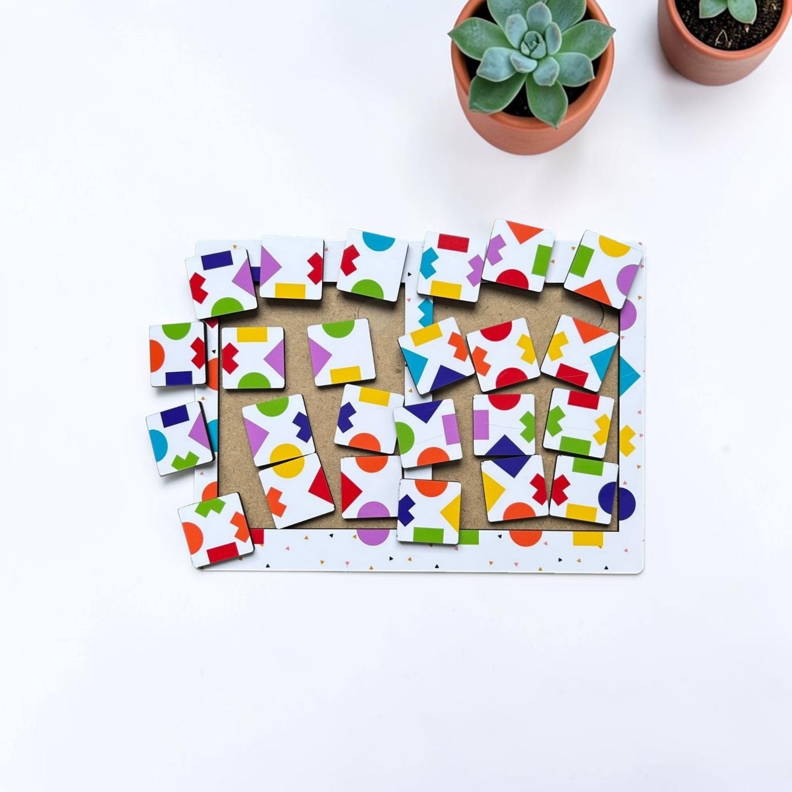 Color And Shape Matrix Puzzle - Image 2