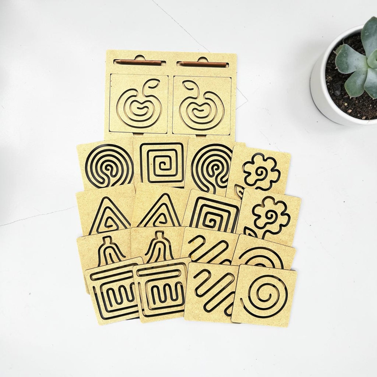 Graphomotor Tracing Stencils - Image 2