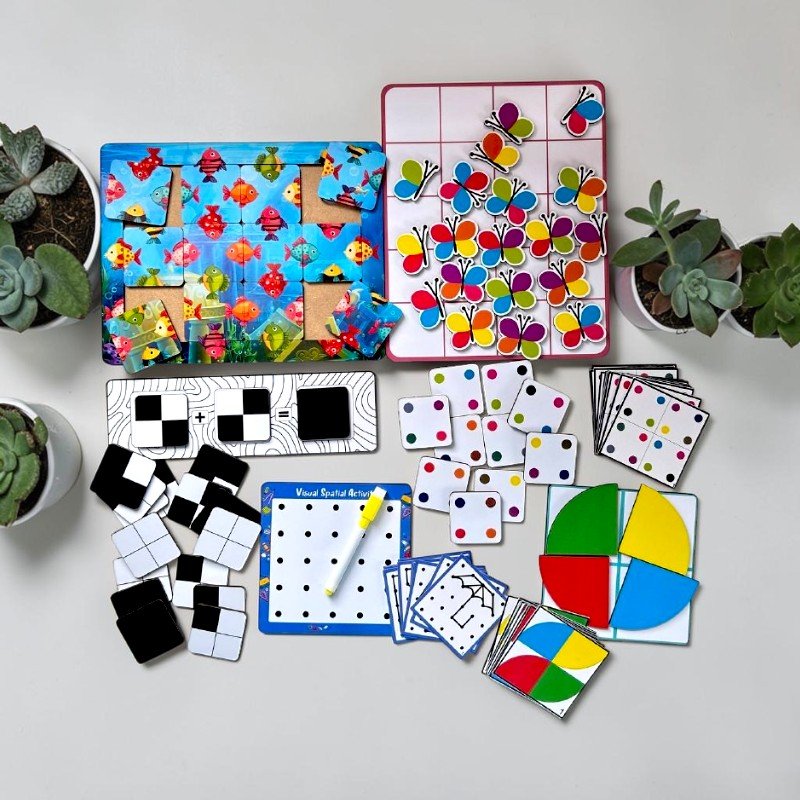 Visual Discrimination Combo – 6 Activities in 1 Set