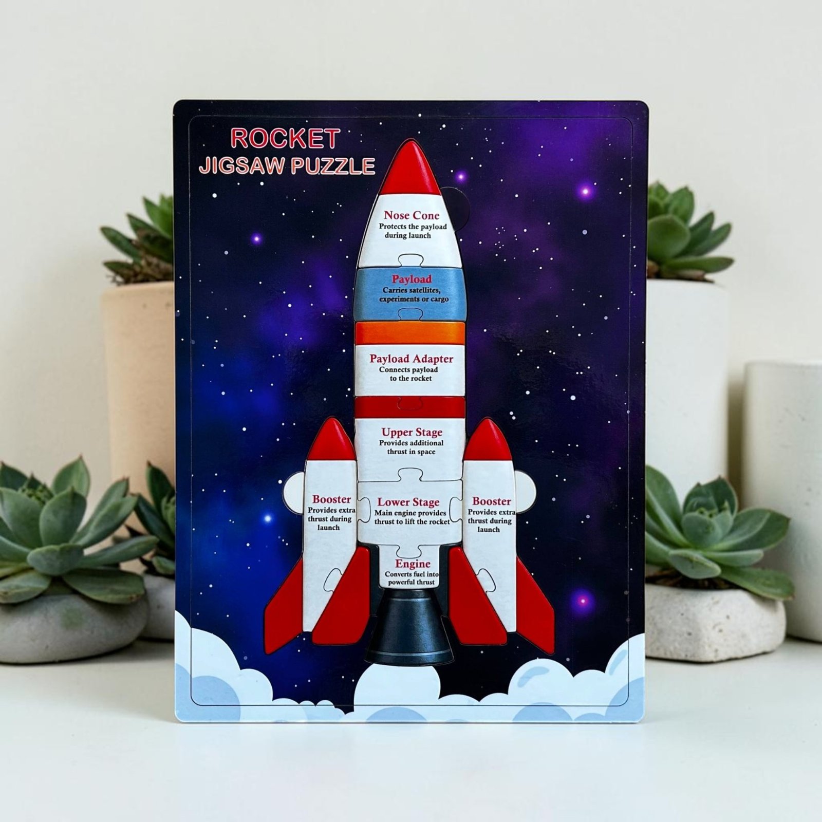 Rocket Explorer – Educational Jigsaw Puzzle