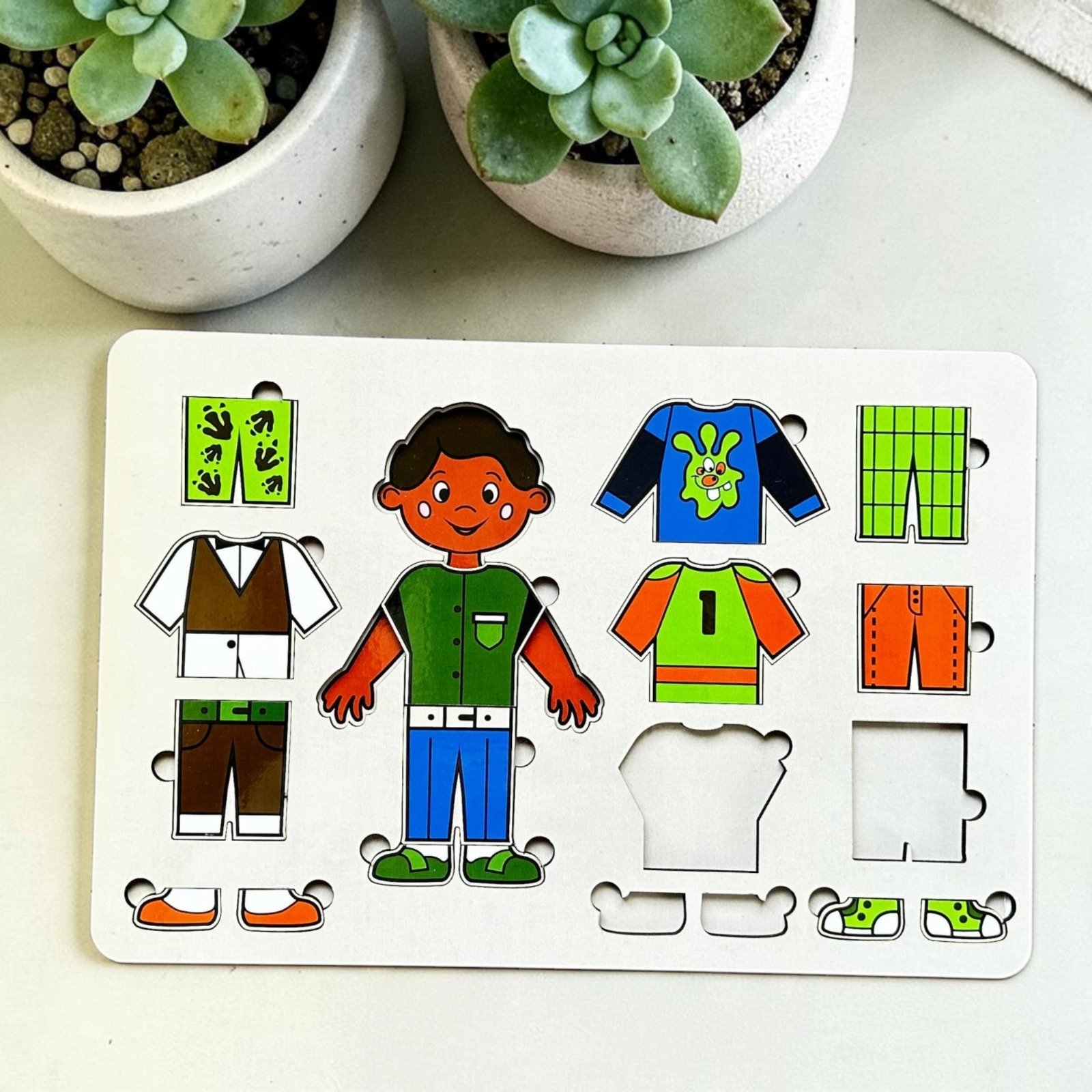 Mix & Match Dress-Up Puzzle – Boy