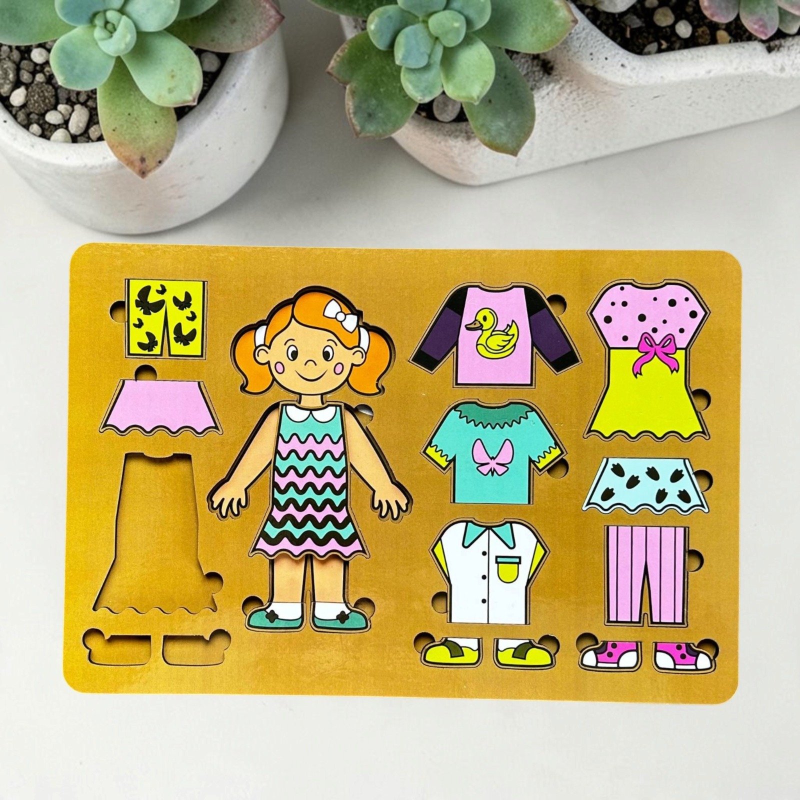 Mix & Match Dress-Up Puzzle – Girl